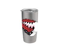 Universal Monsters Bride Beautifully Dramatic Goth Bicchiere termico in acciaio inox doppia parete