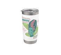 Universal Monsters Bride Now Showing Portrait Bicchiere termico in acciaio inox doppia parete