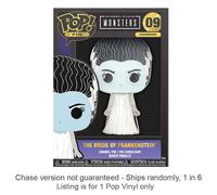 Universal Monsters Bride of Frankenstein 4" Pop Il personaggio della spilla sma