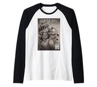 Universal Monsters Bride of Frankenstein 90th Exclusive Maglia con Maniche Raglan