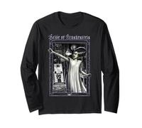 Universal Monsters Bride Of Frankenstein Gothic Frame Maglia a Manica
