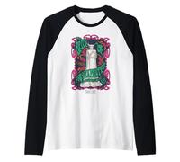 Universal Monsters Bride Psychedelic Horror Maglia con Maniche Raglan