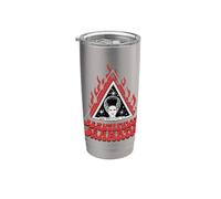 Universal Monsters Bride Retro Dramatic Goth Bicchiere termico in acciaio inox doppia parete