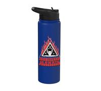 Universal Monsters Bride Retro Dramatic Goth Stainless Steel Insulated Water Bottle