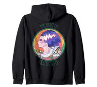 Universal Monsters Bride Stain Glass Side Profile Felpa con Cappuccio