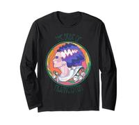 Universal Monsters Bride Stain Glass Side Profile Maglia a Manica