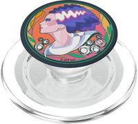 Universal Monsters Bride Stain Glass Side Profile PopSockets PopGrip per MagSafe