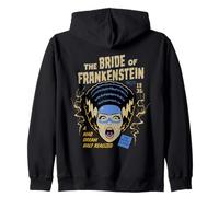 Universal Monsters Bride Vintage Halloween Mask Felpa con Cappuccio