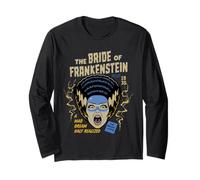 Universal Monsters Bride Vintage Halloween Mask Maglia a Manica