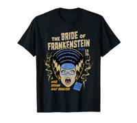 Universal Monsters Bride Vintage Halloween Mask Maglietta