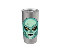 Universal Monsters Creature From The Black Lagoon Portrait Bicchiere termico in acciaio inox doppia parete