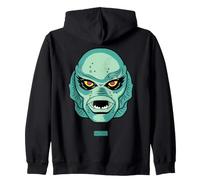 Universal Monsters Creature from The Black Lagoon Portrait Felpa con Cappuccio