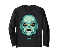 Universal Monsters Creature from The Black Lagoon Portrait Maglia a Manica