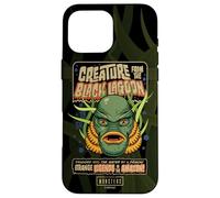 Universal Monsters Creature Retro Halloween Mask Custodia per iPhone 16 Pro Max