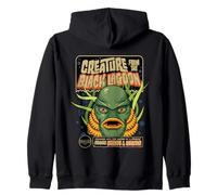 Universal Monsters Creature Retro Halloween Mask Felpa con Cappuccio