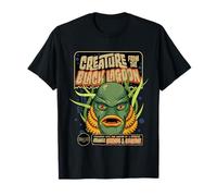 Universal Monsters Creature Retro Halloween Mask Maglietta