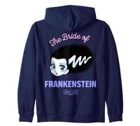 Universal Monsters Cute Anime Bride of Frankenstein Felpa con Cappuccio