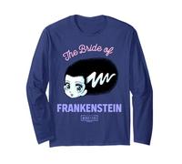 Universal Monsters Cute Anime Bride of Frankenstein Maglia a Manica