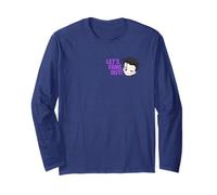 Universal Monsters Cute Anime Dracula Front & Back Maglia a Manica