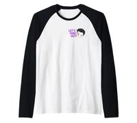 Universal Monsters Cute Anime Dracula Front & Back Maglia con Maniche Raglan