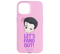 Universal Monsters Cute Anime Dracula Let’s Fang Out! Custodia per iPhone 15