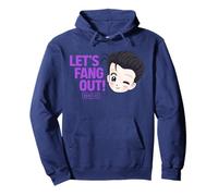 Universal Monsters Cute Anime Dracula Let’s Fang out! Felpa con Cappuccio