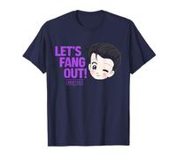 Universal Monsters Cute Anime Dracula Let’s Fang out! Maglietta