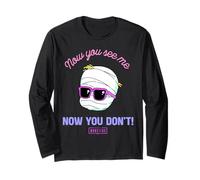 Universal Monsters Cute Anime Invisible Man Now You See Me Maglia a Manica