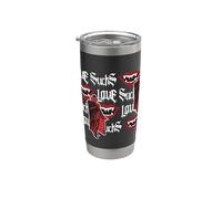 Universal Monsters Dracula Love Sucks All Over Print Bicchiere termico in acciaio inox doppia parete