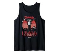 Universal Monsters Dracula Up all Night Retro Goth Canotta