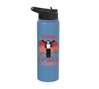 Universal Monsters Dracula Up All Night Retro Goth Stainless Steel Insulated Water Bottle
