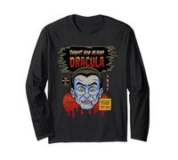 Universal Monsters Dracula Vintage Halloween Mask Maglia a Manica