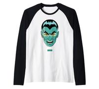 Universal Monsters Dracula Vintage Portrait Maglia con Maniche Raglan