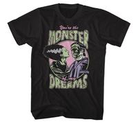 Universal Monsters - Dream - American Classici - Solido Nero Adulto Corto
