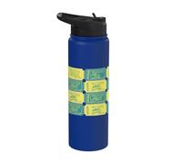 Universal Monsters Drive In Horror Tickets All Over Print Stainless Steel Insulated Water Bottle