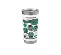 Universal Monsters Drive-In Terror Movie Night Bicchiere termico in acciaio inox doppia parete
