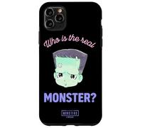 Universal Monsters Frankenstein Anime Who’s The Real Monster Custodia per iPhone 11 Pro Max
