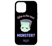 Universal Monsters Frankenstein Anime Who’s The Real Monster Custodia per iPhone 12 Pro Max