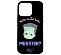 Universal Monsters Frankenstein Anime Who’s The Real Monster Custodia per iPhone 15 Pro Max
