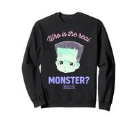 Universal Monsters Frankenstein Anime Who’s The Real Monster Felpa