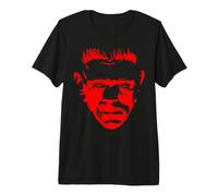 Universal Monsters Frankenstein Bold Icon Front & Back Maglietta Premium