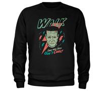 Universal Monsters - Frankenstein - Camicia Sweat Come Se Non Te Ne Fregassi