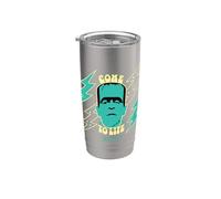 Universal Monsters Frankenstein Come To Life Retro Bicchiere termico in acciaio inox doppia parete