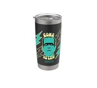 Universal Monsters Frankenstein Come To Life Retro Bicchiere termico in acciaio inox doppia parete