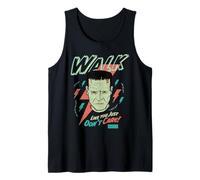 Universal Monsters Frankenstein Don’t Care Retro Goth Canotta