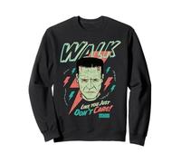 Universal Monsters Frankenstein Don’t Care Retro Goth Felpa