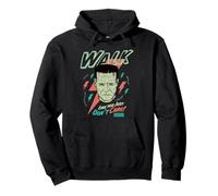 Universal Monsters Frankenstein Don’t Care Retro Goth Felpa con Cappuccio