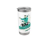 Universal Monsters Frankenstein Retro Goth Wicked Hour Bicchiere termico in acciaio inox doppia parete