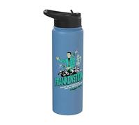 Universal Monsters Frankenstein Retro Goth Wicked Hour Stainless Steel Insulated Water Bottle