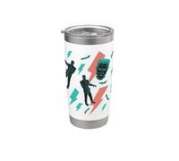 Universal Monsters Frankenstein Retro Lightning AOP Bicchiere termico in acciaio inox doppia parete